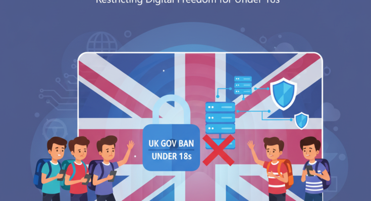 UK ban for U18s using VPNs